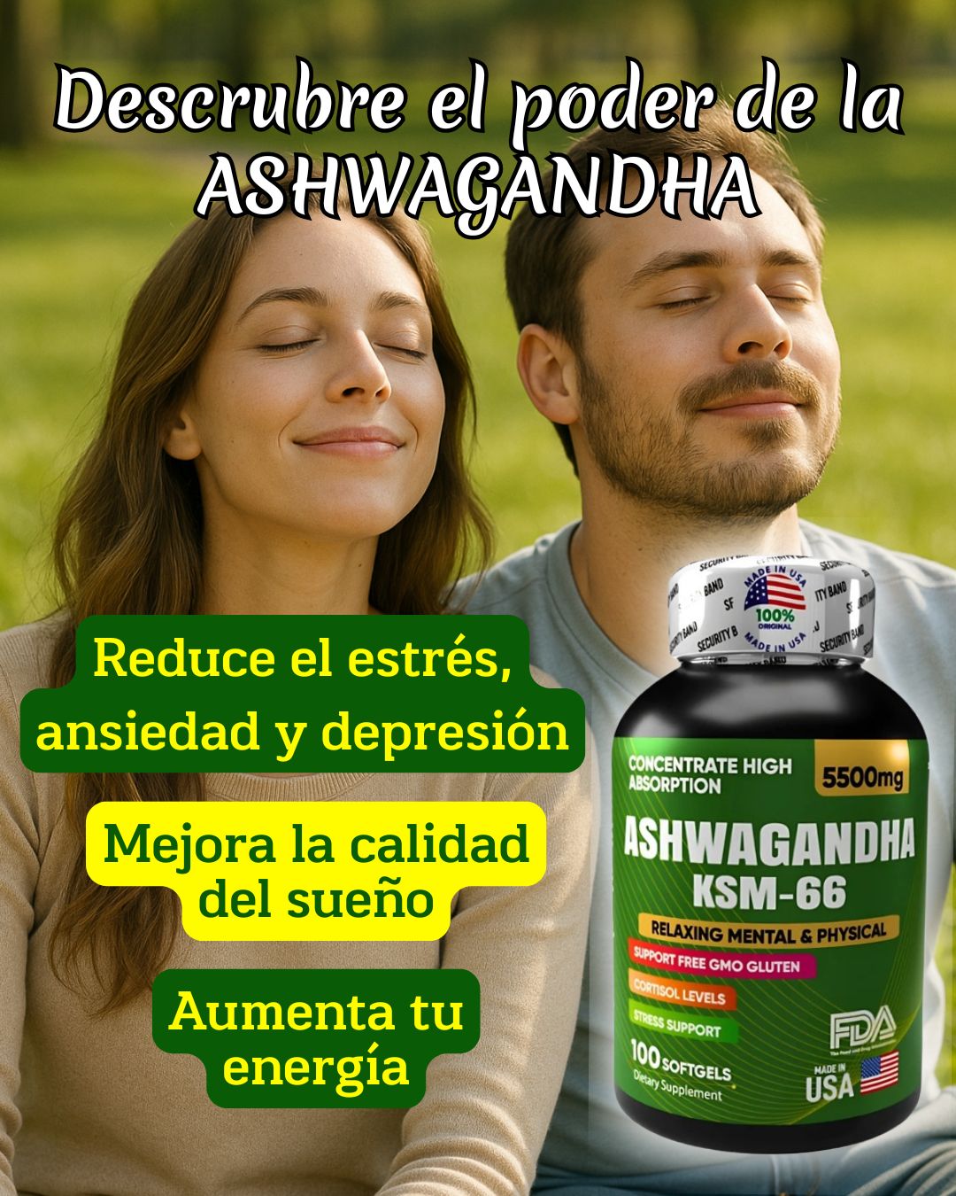 Ashwagandha KSM66 x 100 softgels