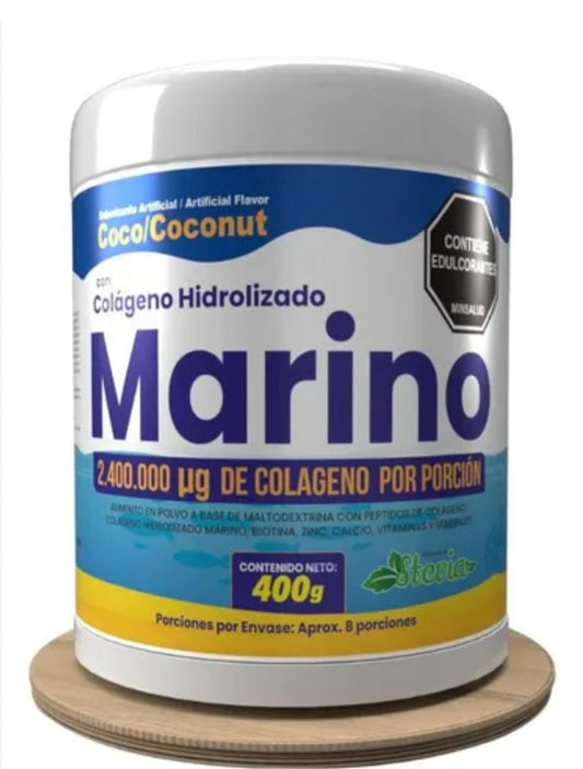 Colágeno Hidrolizado Marino x 400 gr
